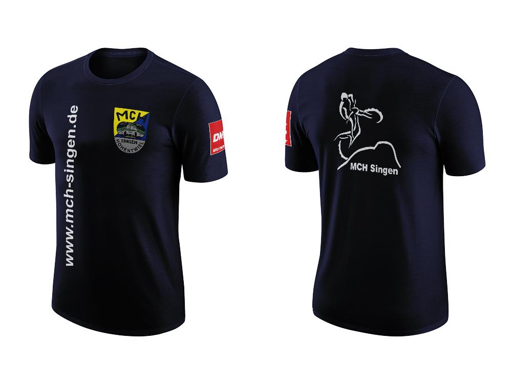 MCH Singen Trial Logo T-Shirt KINDER dunkelblau 1